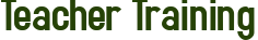 Teacher Training
