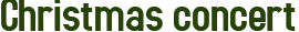 Christmas concert